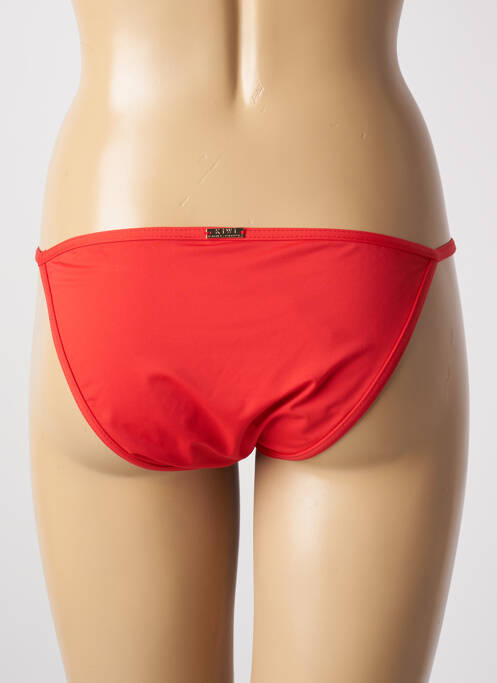 Bas de maillot de bain rouge KIWI pour femme