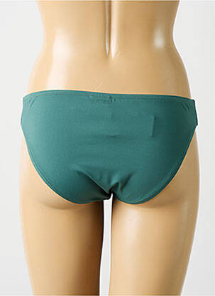Bas de maillot de bain tissage satiné culotte vert PROTEST femme