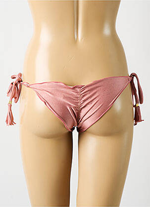Bas de maillot de bain stretch bikini rose RIO DE SOL femme