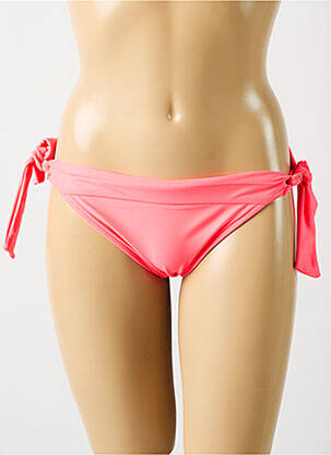 Bas de maillot de bain stretch bikini rose SEAFOLLY femme