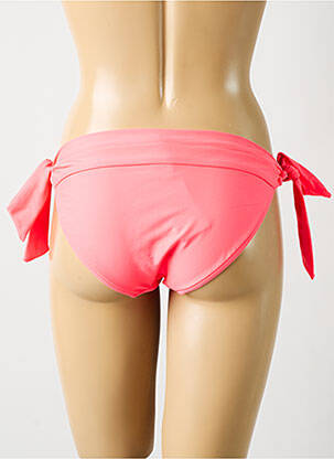 Bas de maillot de bain stretch bikini rose SEAFOLLY femme