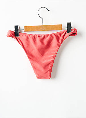 Bas de maillot de bain tissage satiné culotte rose RIO DE SOL femme