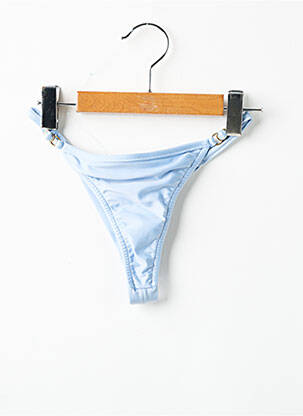 Bas de maillot de bain tissage satiné culotte bleu RIO DE SOL femme