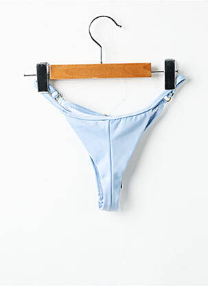 Bas de maillot de bain tissage satiné culotte bleu RIO DE SOL femme