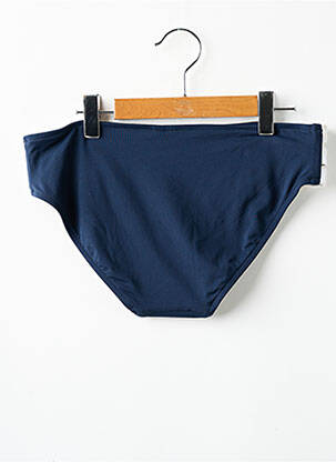 Bas de maillot de bain tissage satiné culotte bleu SEAFOLLY femme