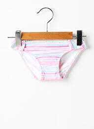 Bas de maillot de bain stretch rose BORABORA fille