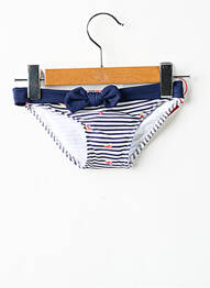 Bas de maillot de bain stretch bleu BORABORA fille