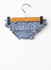Bas de maillot de bain bleu BORABORA pour fille seconde vue