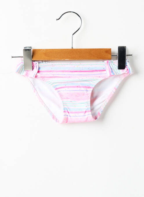 Bas de maillot de bain stretch rose BORABORA fille