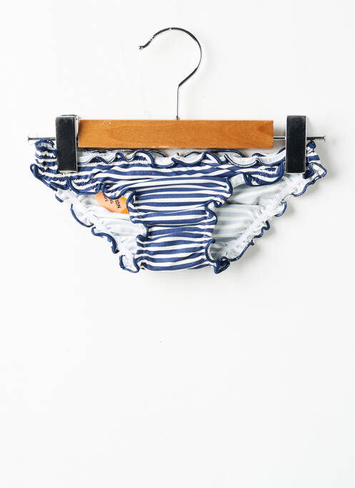 Bas de maillot de bain stretch bleu BORABORA fille