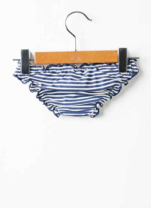Bas de maillot de bain stretch bleu BORABORA fille