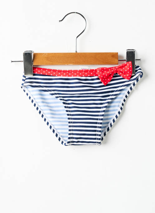 Bas de maillot de bain bleu LAGON BLEU pour fille