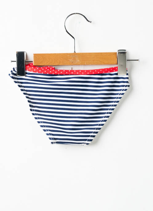 Bas de maillot de bain bleu LAGON BLEU fille