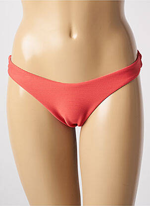 Bas de maillot de bain stretch culotte orange SEAFOLLY femme