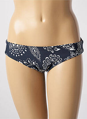 Bas de maillot de bain imprimé fleurs culotte bleu SEAFOLLY femme