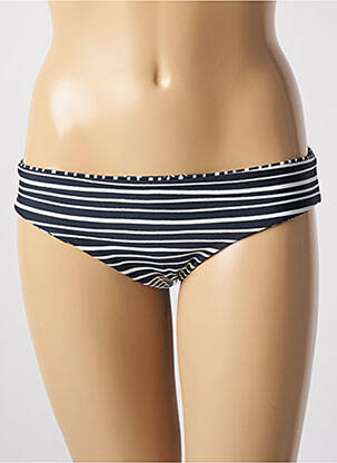 Bas de maillot de bain imprimé fleurs culotte bleu SEAFOLLY femme