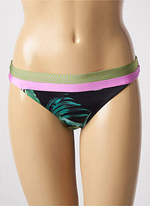 Bas de maillot de bain tissage satiné culotte noir SEAFOLLY femme