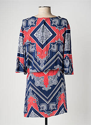 Robe courte manches 3/4 manches 3/4 bleu SEAFOLLY femme