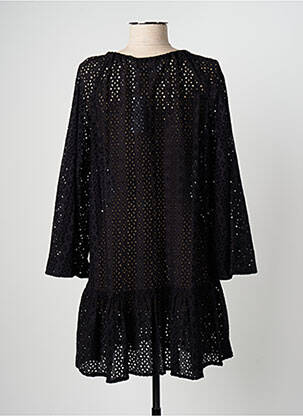 Robe courte manches longues manches longues noir SEAFOLLY femme