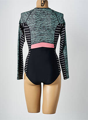 Maillot de bain 1 pièce imprimé fantaisie gris PROTEST femme