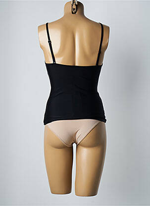 Top de bain bretelles élastiquées noir PIHA femme