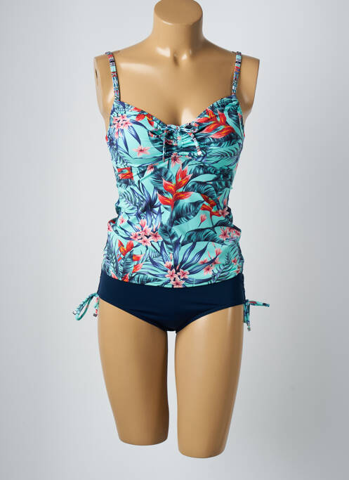 Tankini bleu SUN PLAYA pour femme