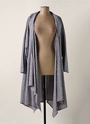 Veste casual poches gris JORGIE PARIS femme