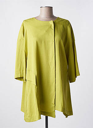 Veste casual col rond vert LOTUS EATERS femme