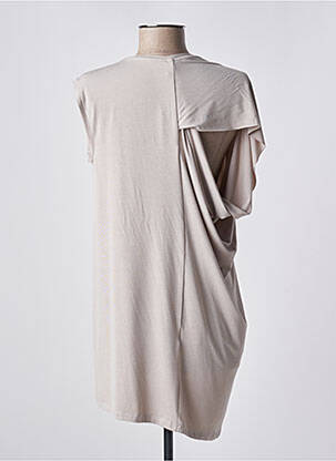 Tunique manches courtes tissage jersey gris LOTUS EATERS femme