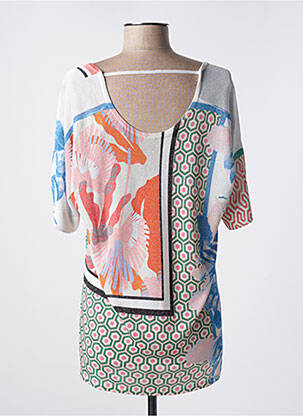 Pull coupe droite manches courtes gris JEI'S BY LETIZIA DENARO femme