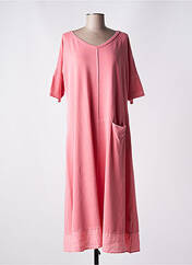 Robe longue rose VETONO pour femme seconde vue