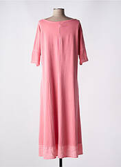 Robe longue rose VETONO pour femme seconde vue