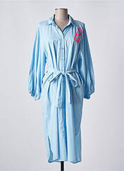 Robe mi-longue bleu LES BLONDINETTES pour femme seconde vue