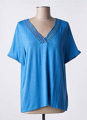 Top bleu LEO & UGO pour femme seconde vue