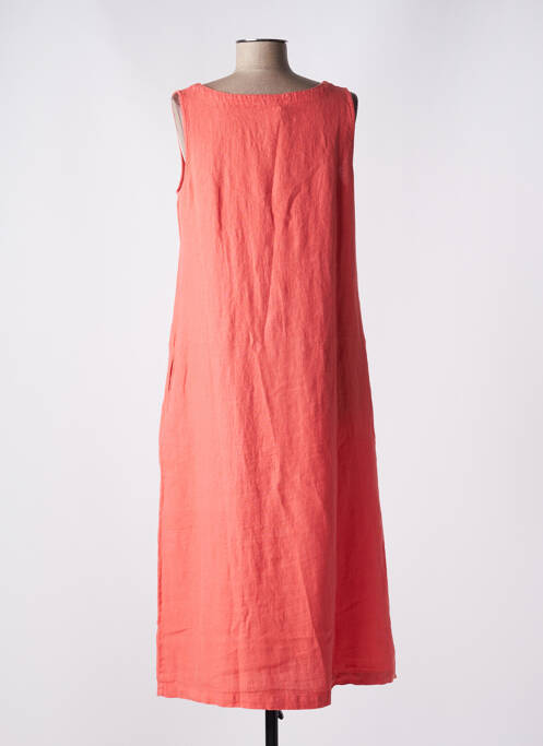 Robe longue orange DOLCEZZA pour femme