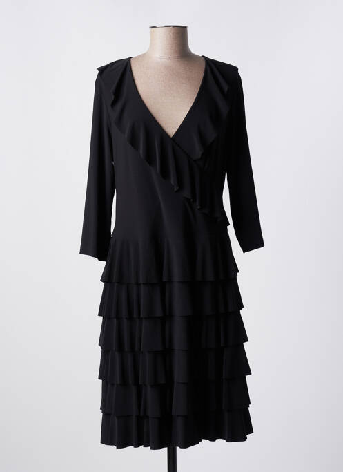 Robe mi-longue noir JOSEPH RIBKOFF pour femme