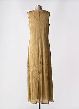 Robe longue sans manche sans manche or LOLA CASADEMUNT femme