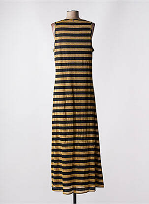 Robe longue sans manche sans manche or LOLA CASADEMUNT femme