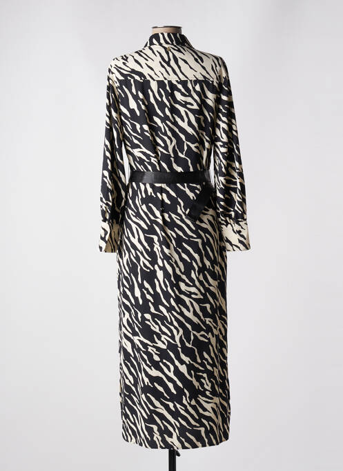 Robe longue manches longues manches longues noir LOLA CASADEMUNT femme