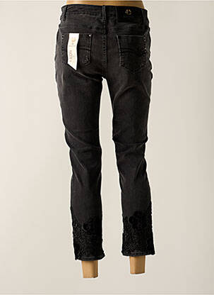 Jeans skinny taille normale taille normale noir FRACOMINA femme