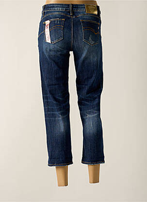 Jeans coupe droite stretch taille normale bleu FRACOMINA femme