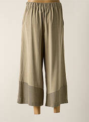 Pantalon 7/8 beige OZAI N KU pour femme seconde vue