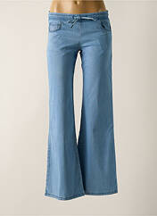 Pantalon flare bleu HBT pour femme seconde vue