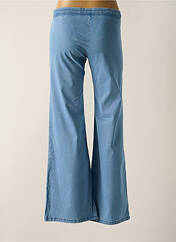 Pantalon flare bleu HBT pour femme seconde vue