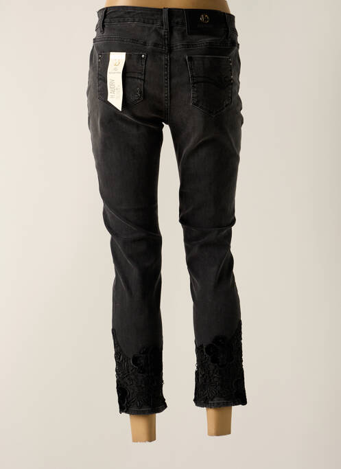 Jeans skinny noir FRACOMINA pour femme