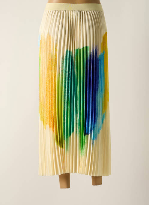 Jupe longue jaune LEO & UGO femme