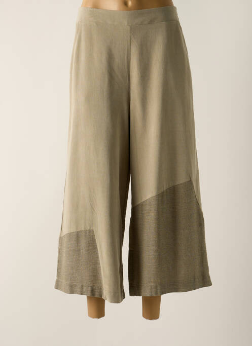 Pantalon 7/8 beige OZAI N KU pour femme