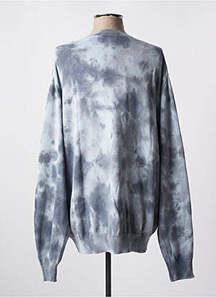 Pull col rond manches longues bleu KENZO homme