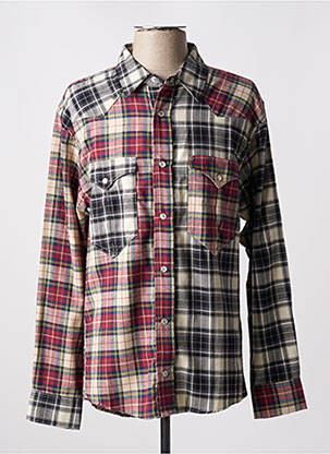 Chemise manches longues manches longues beige ISABEL MARANT homme