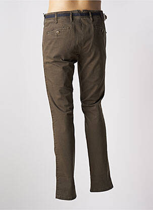 Pantalon chino stretch taille normale vert MMX homme
